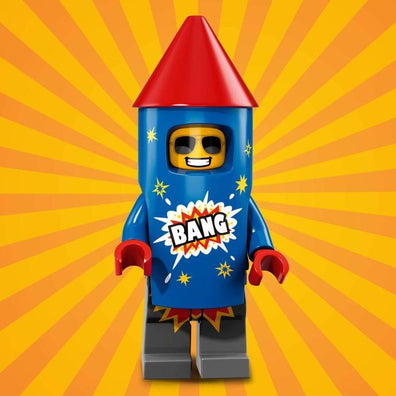 LEGO Minifigure-Firework Guy-Collectible Minifigures / Series 18-COL18-5-Creative Brick Builders